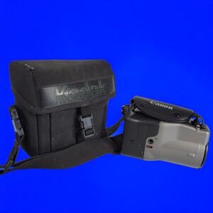 Canon PHOTURA 35mm Film Camera Zoom Lens with‎ Kodak Carry Case Vtg UNTESTED